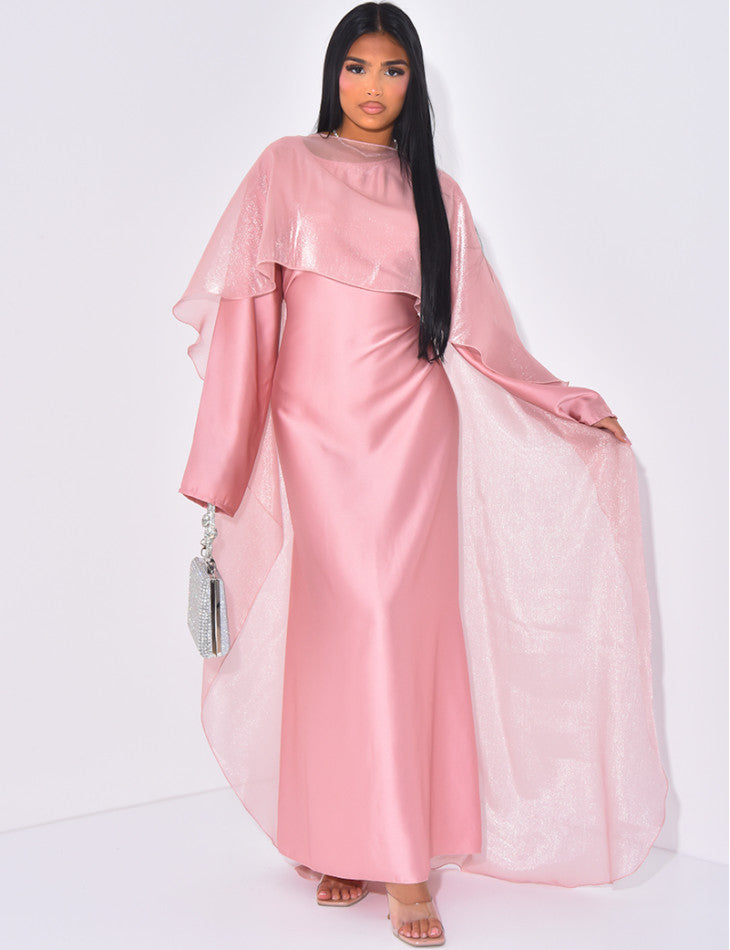 Robe Éclat Voilée – Irisée