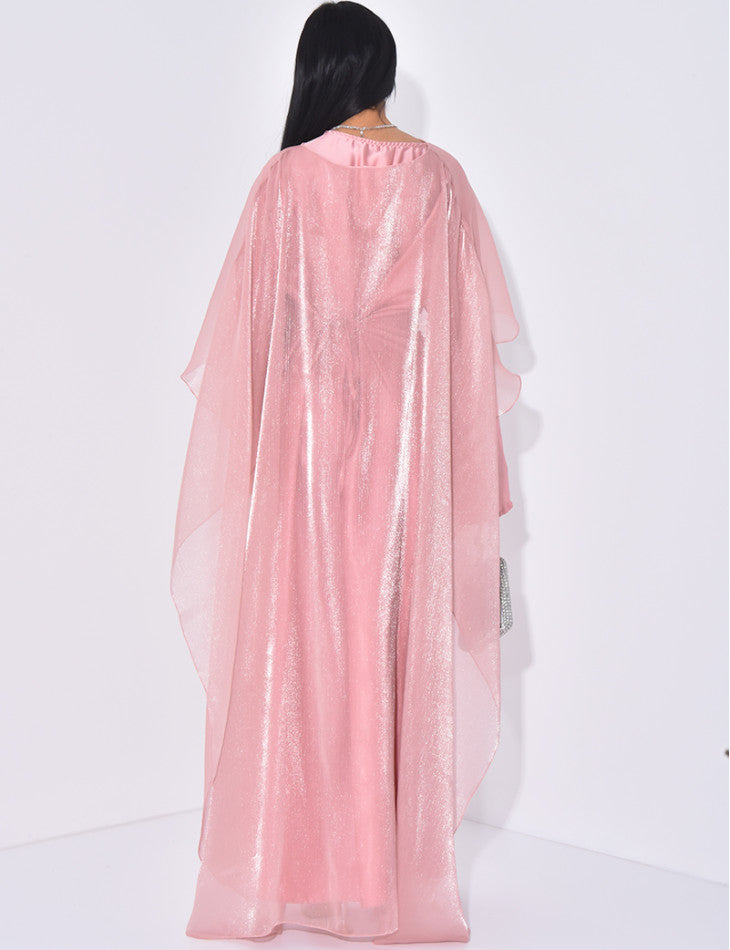 Robe Éclat Voilée – Irisée