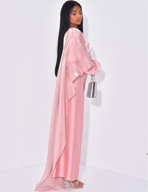 Robe Éclat Voilée – Irisée